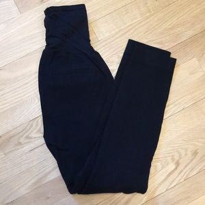 GAP maternity black 0R skinny ankle pants